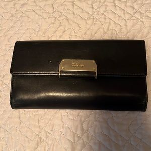Black Leather Coach Wallet